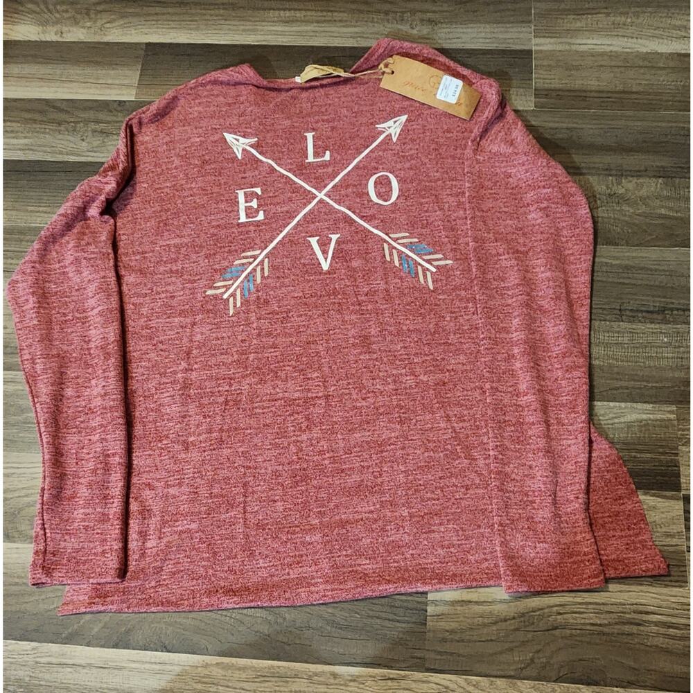 NWT Grace And Emma Long Sleeve Shirt. 1215